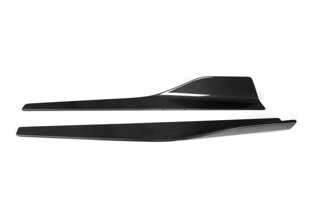 BMW 3 Series M340i 330i (Fits Both Pre-LCI & LCI) G20 G21 2019-ON with Aftermarket Parts - G Style Side Skirt Winglets Pre-preg Carbon Fiber from Aero Republic