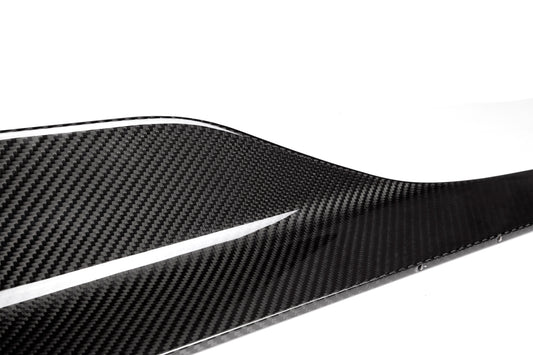 BMW 3 Series M340i 330i (Fits Both Pre-LCI & LCI) G20 G21 2019-ON with Aftermarket Parts - G Style Side Skirt Winglets Pre-preg Carbon Fiber from Aero Republic