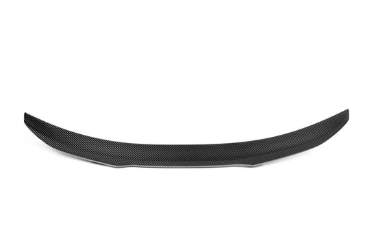 BMW 4 Series Gran Coupe 440i 435i 430i 428i F36 2014 2015 2016 2017 2018 2019 2020 with Aftermarket Parts - PSM Style Rear Lip Spoiler Pre-preg Carbon Fiber from Aero Republic