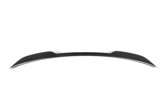 BMW 4 Series M440 430 G22 2020 2021 2022 2023 2024 & M4 G82 2021 2022 2023 2024 with Aftermarket Parts - MP Style Rear Lip Spoiler Pre-preg Carbon Fiber from Aero Republic