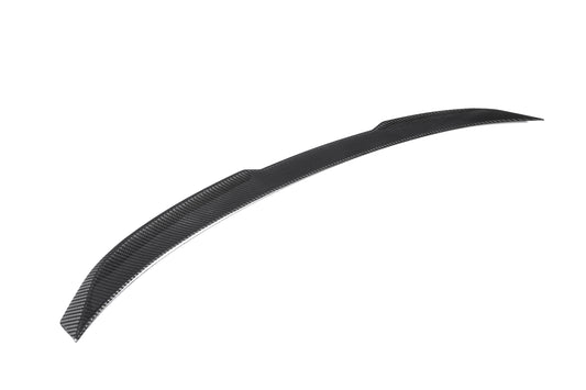 BMW 4 Series M440 430 G22 2020 2021 2022 2023 2024 & M4 G82 2021 2022 2023 2024 with Aftermarket Parts - M Style Rear Lip Spoiler Pre-preg Carbon Fiber from Aero Republic