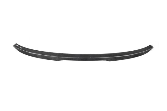 BMW 4 Series M440 430 G22 2020 2021 2022 2023 2024 & M4 G82 2021 2022 2023 2024 with Aftermarket Parts - M Style Rear Lip Spoiler Pre-preg Carbon Fiber from Aero Republic