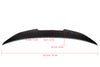 BMW 4 Series M440 430 G22 2020 2021 2022 2023 2024 & M4 G82 2021 2022 2023 2024 with Aftermarket Parts - PSM Style Rear Lip Spoiler Pre-preg Carbon Carbon Fiber from Aero Republic