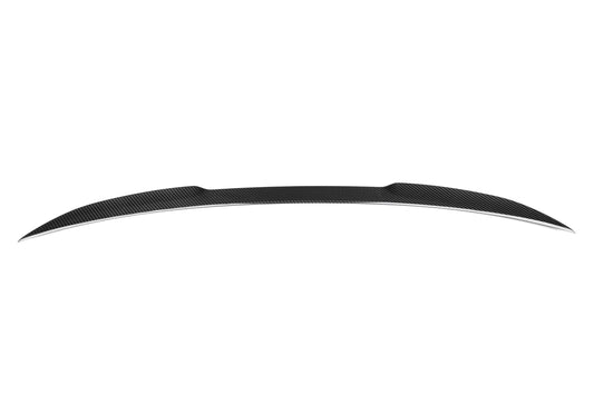 BMW 4 Series M440 430 G23 2020 2021 2022 2023 2024 & M4 G83 2021 2022 2023 2024 with Aftermarket Parts - M Style Rear Lip Spoiler Pre-preg Carbon Fiber from Aero Republic