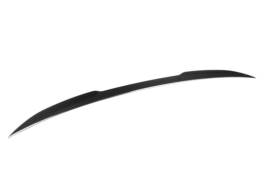 BMW 4 Series M440 430 G23 2020 2021 2022 2023 2024 & M4 G83 2021 2022 2023 2024 with Aftermarket Parts - M Style Rear Lip Spoiler Pre-preg Carbon Fiber from Aero Republic