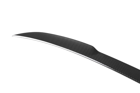 BMW 4 Series M440 430 G23 2020 2021 2022 2023 2024 & M4 G83 2021 2022 2023 2024 with Aftermarket Parts - M Style Rear Lip Spoiler Pre-preg Carbon Fiber from Aero Republic