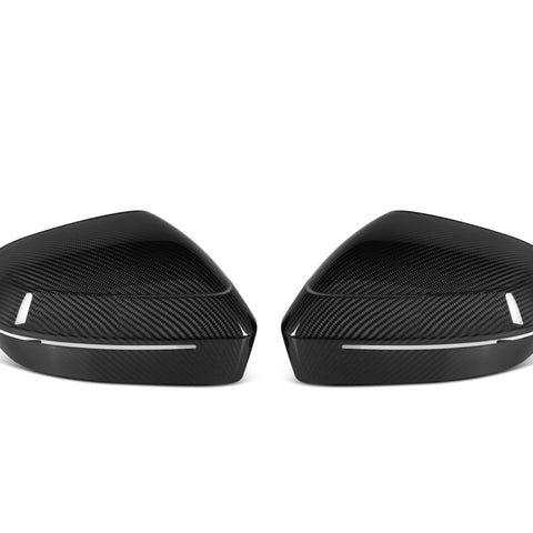 BMW 5 Series 530 540 & i5 e/x Drive40 M60 G60 G61 2024-ON LHD (Left Hand Drive) with Aftermarket Parts - OE Style / LHD Replacement Mirror Caps Pre-preg Carbon Fiber from Aero Republic