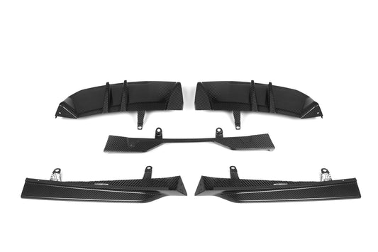 BMW 5 Series 540i xDrive / 530i xDrive / 530i / 550e xDrive G60 2024-ON with Aftermarket Parts - MP Style Rear Diffuser Pre-preg Carbon Fiber from Aero Republic