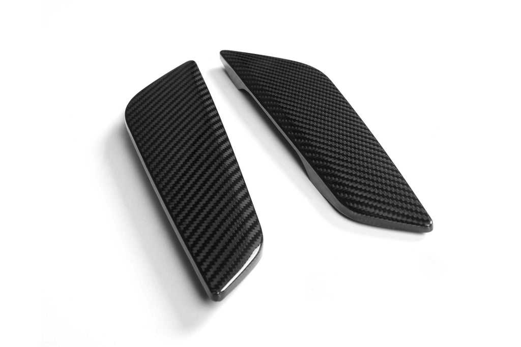 BMW 5 Series M550i 540i G30 (Fits both Pre-LCI & LCI) 2017 2018 2019 2020 2021 2022 2023 with Aftermarket Parts - OE Style Front Fender Vent Trim Carbon Fiber from Aero Republic