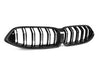 BMW 8 Series M850 840 G14 G15 G16 Pre-LCI 2018 2019 2020 2021 2022 with Aftermarket Parts - Dual Slat Front Kidney Grill Pre-preg Carbon Fiber from Aero Republic