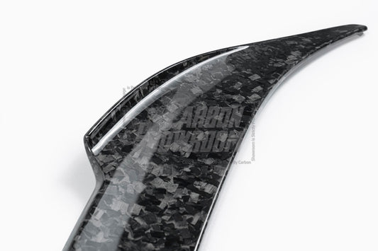 BMW 8 Series M850 840 G14 2018 2019 2020 2021 2022 2023 2024 & M8 F91 2019 2020 2021 2022 2023 2024 with Aftermarket Parts - AC Style Rear Lip Spoiler Pre-preg Carbon Fiber from Aero Republic