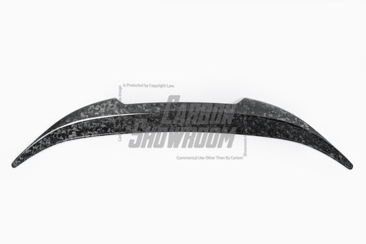 BMW 8 Series M850 840 G14 2018 2019 2020 2021 2022 2023 2024 & M8 F91 2019 2020 2021 2022 2023 2024 with Aftermarket Parts - AC Style Rear Lip Spoiler Pre-preg Carbon Fiber from Aero Republic