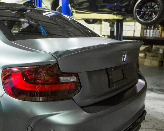 BMW M2/M2C F87 2016 2017 2018 2019 2020 2021 & 2 Series 228i 230i M235i M240i F22 2014 2015 2016 2017 2018 2019 2020 2021 with Aftermarket Parts - CSL Style Trunk Lid Carbon Fiber from Aero Republic