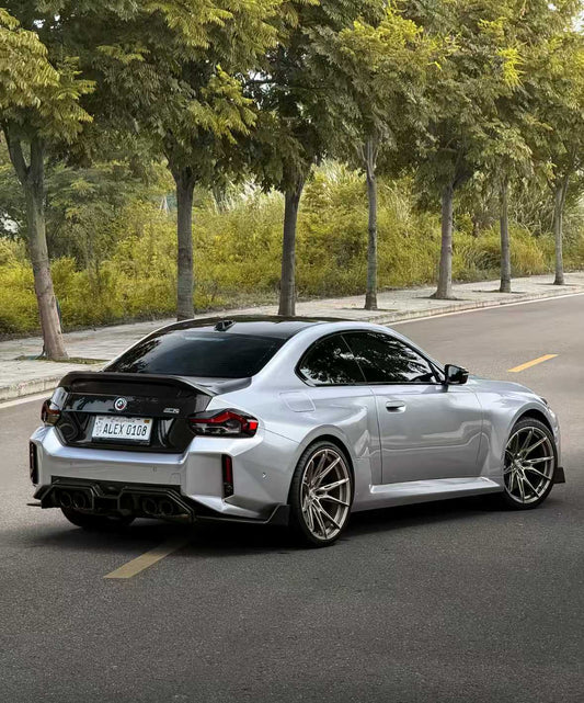 BMW M2C M2 G87 2023-ON & 2 Series M240i 230i G42 2022-ON with Aftermarket Parts - Vor Style Trunk Dry Pre-preg Carbon Fiber from Aero Republic