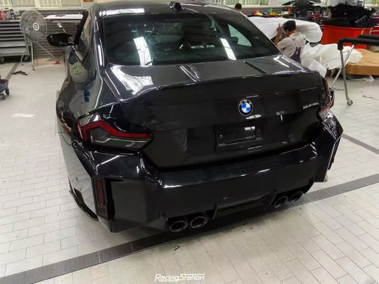 BMW M2C M2 G87 2023-ON & 2 Series M240i 230i G42 2022-ON with Aftermarket Parts - CSL Style Trunk Dry Pre-preg Carbon Fiber from Aero Republic