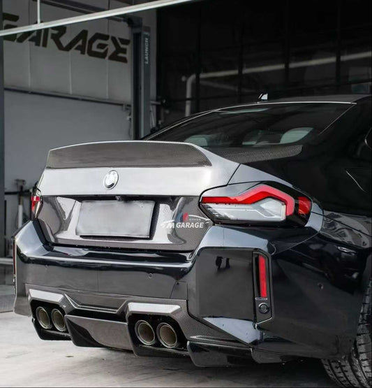 BMW M2C M2 G87 2023-ON & 2 Series M240i 230i G42 2022-ON with Aftermarket Parts - CSL Style Trunk Dry Pre-preg Carbon Fiber from Aero Republic
