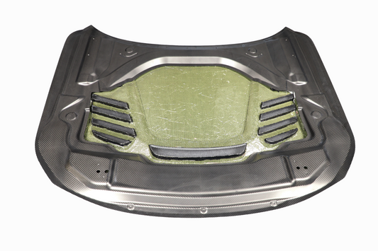 BMW M2C M2 G87 2023-ON & 2 Series M240i 230i G42 2022-ON with Aftermarket Parts - Vor Style Hood Dry Pre-preg Carbon Fiber from Aero Republic