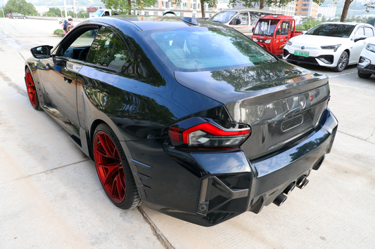 BMW M2C M2 G87 2023-ON & 2 Series M240i 230i G42 2022-ON with Aftermarket Parts - OE Style Trunk Dry Pre-preg Carbon Fiber from Aero Republic