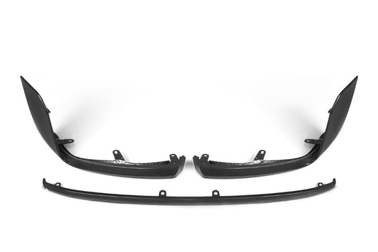 BMW M2 M2C G87 2023 2024 with Aftermarket Parts - MP Style Front Lip Splitter Pre-preg Carbon Fiber from Aero Republic