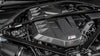 BMW M2 M2C G87 2023 2024 with Aftermarket Parts - V Style Heat Resistant Engine Cover Pre-preg Carbon Fiber from Aero Republic