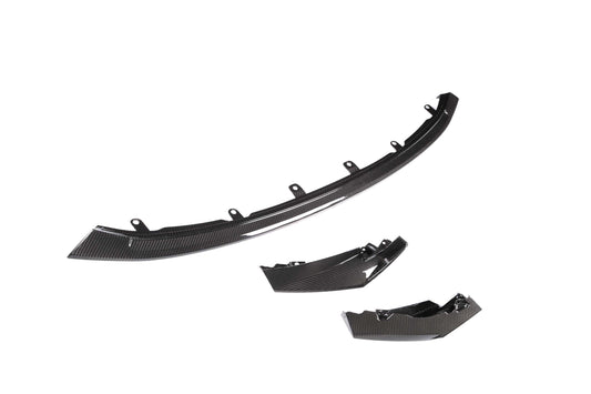 BMW M3 M3C M3CS G80 G81 2021 2022 2023 2024 & M4 M4C M4CS G82 G83 2021 2022 2023 2024 with Aftermarket Parts - CSL Style Front Lip Pre-preg Carbon Fiber from Aero Republic