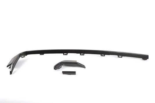 BMW M3 M3C M3CS G80 G81 2021 2022 2023 2024 & M4 M4C M4CS G82 G83 2021 2022 2023 2024 with Aftermarket Parts - OE Style Rear Bumper Diffuser Trim Pre-preg Carbon Fiber from Aero Republic