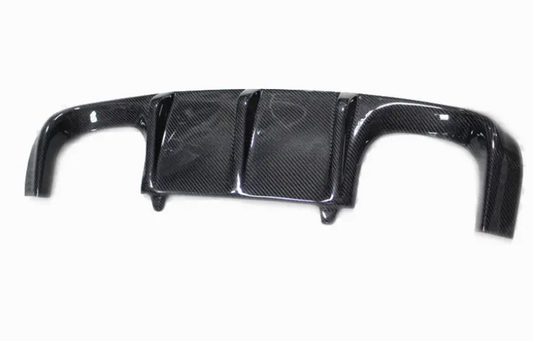 BMW M3 E92 E93 2007 2008 2009 2010 2011 2012 2013 with Aftermarket Parts - HM Style Rear Diffuser Carbon Fiber from Aero Republic