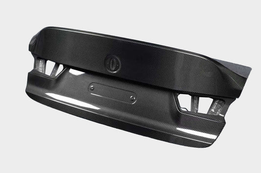 BMW M3 G80 2021-ON & 3 Series 330i M340i (Fits Both Pre-LCI & LCI) G20 2019-ON with Aftermarket Parts - 1:1 CSL Ducktial Style Trunk Dry Pre-preg Carbon Fiber from Aero Republic