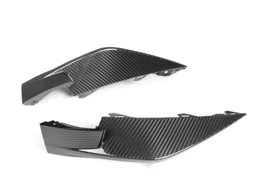 BMW M3 M3C M3CS G80 G81 2021 2022 2023 2024 & M4 M4C M4CS G82 G83 2021 2022 2023 2024 with Aftermarket Parts - OE Style Front Splitter Pre-preg Carbon Fiber from Aero Republic