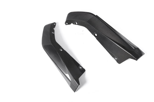 BMW M3 M3C M3CS G80 G81 2021 2022 2023 2024 with Aftermarket Parts - OE Style Rear Splitter Pre-preg Carbon Fiber from Aero Republic