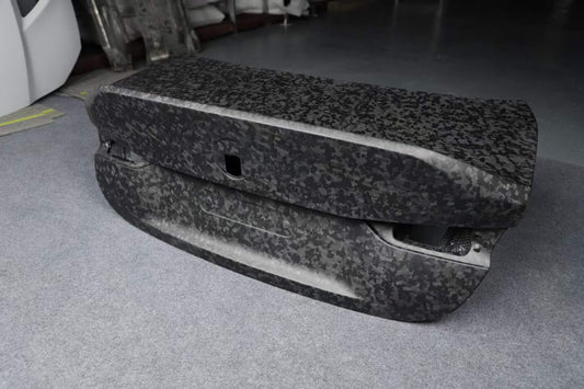BMW M4 G82 2021-ON & 4 Series G22 430i M440i 2020-ON with Aftermarket Parts - 1:1 CSL Ducktial Style Rear Trunk Dry Pre-preg Carbon from Aero Republic