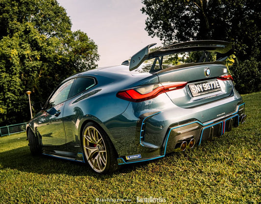 BMW M2 / M2C G87 2023-ON & 2 Series M240 230 G42 2022-ON with Aftermarket Parts - ADR Style Rear Wing Dry Pre-preg Carbon Fiber from Aero Republic