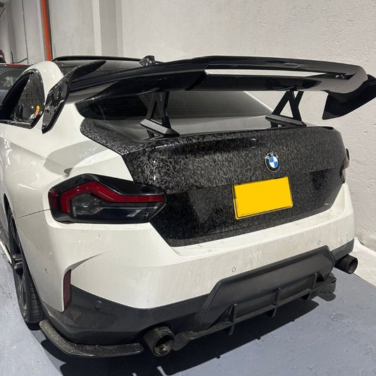 BMW M2 / M2C G87 2023-ON & 2 Series M240 230 G42 2022-ON with Aftermarket Parts - ADR Style Rear Wing Dry Pre-preg Carbon Fiber from Aero Republic
