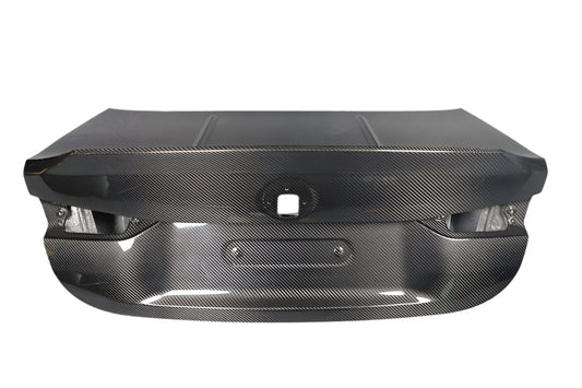 BMW M4 G82 2021-ON & 4 Series G22 430i M440i 2020-ON with Aftermarket Parts - CSL Style Trunk Dry Pre-preg Carbon Fiber from Aero Republic