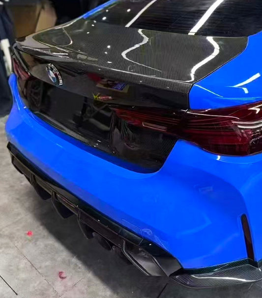 BMW M4 G82 2021-ON & 4 Series G22 430i M440i 2020-ON with Aftermarket Parts - OE Style Trunk Dry Pre-preg Carbon Fiber from Aero Republic