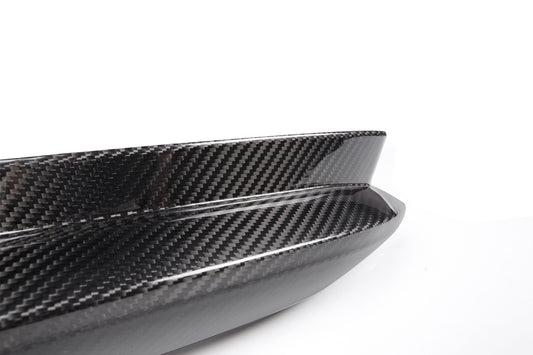 BMW M4 M4C M4CS G82 G83 2021 2022 2023 2024 with Aftermarket Parts - OE Style Rear Splitter Pre-preg Carbon Fiber from Aero Republic