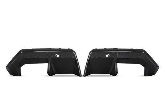 BMW M5C M5 G90 2024-ON with Aftermarket Parts - OE Style Rear Diffuser Pre-preg Carbon Fiber from Aero Republic