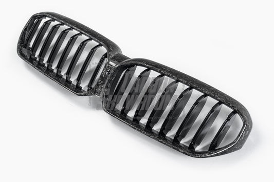 Aero Republic Single Slat Front Kidney Grill for BMW M5 M5C F90 & M550 540 G30/31 LCI Carbon Fiber