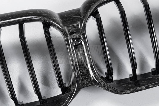 Aero Republic Single Slat Front Kidney Grill for BMW M5 M5C F90 & M550 540 G30/31 LCI Carbon Fiber