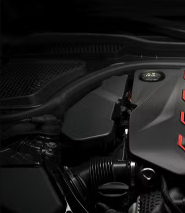 BMW M5 M5C G90 2024-ON with Aftermarket Parts - Coolant Tank Engine Cover Expansion Carbon Fiber from Aero Republic