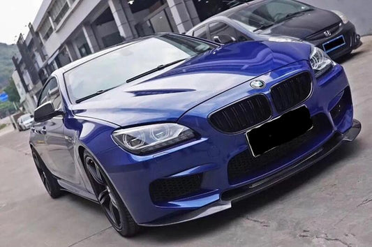 BMW M6 F06 F12 F13 2013 2014 2015 2016 2017 2018 2019 with Aftermarket Parts - Vor Style Front Lip Carbon Fiber from Aero Republic