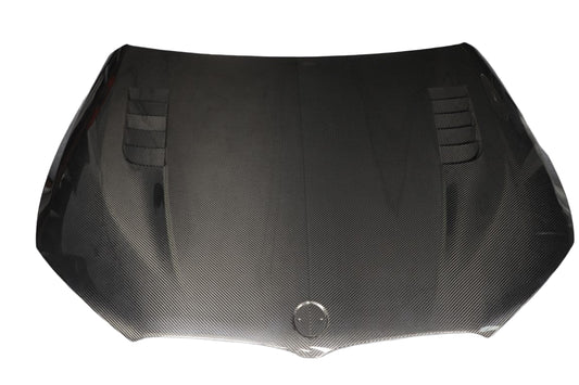 BMW M8 M8C F91 F92 F93 2019-ON with Aftermarket Parts - Hood Dry Pre-preg Carbon Fiber from Aero Republic