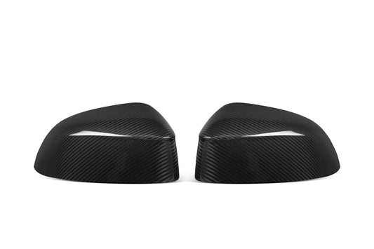 BMW X5 G05 & X6 G06 s/x Drive40/e M60 (Fits Both Pre-LCI & LCI) 2020 2021 2022 2023 2024 with Aftermarket Parts - OE Style Replacement Mirror Caps Pre-preg Carbon Fiber from Aero Republic