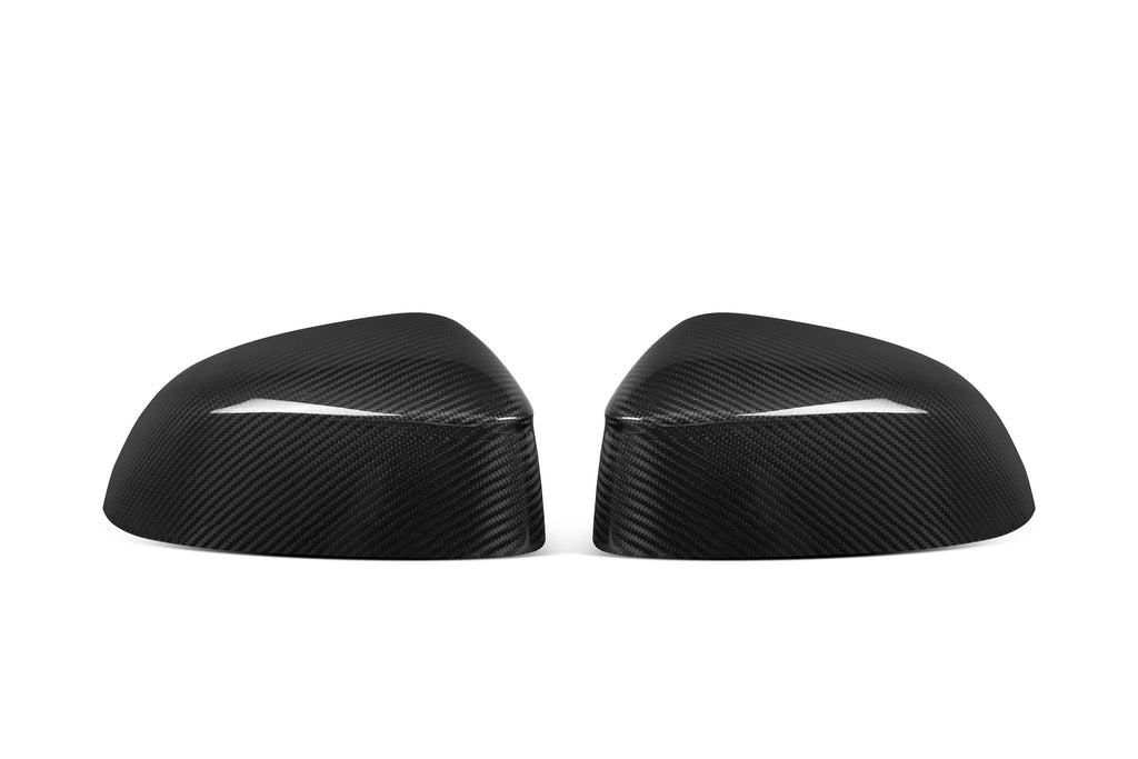 BMW X5 G05 & X6 G06 s/x Drive40/e M60 (Fits Both Pre-LCI & LCI) 2020 2021 2022 2023 2024 with Aftermarket Parts - OE Style Replacement Mirror Caps Pre-preg Carbon Fiber from Aero Republic