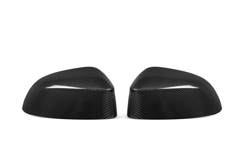 BMW X5 G05 & X6 G06 s/x Drive40/e M60 (Fits Both Pre-LCI & LCI) 2020 2021 2022 2023 2024 with Aftermarket Parts - OE Style Replacement Mirror Caps Pre-preg Carbon Fiber from Aero Republic