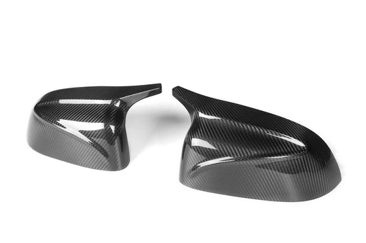 BMW X3 G01 & X4 G02 s/x Drive 30 M40 (Fits Both Pre-LCI & LCI) 2020 2021 2022 2023 2024 with Aftermarket Parts - XM Style Replacement Mirror Caps Pre-preg Carbon Fiber from Aero Republic