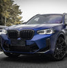 BMW X3 M40 s/x Drive 340 G01 LCI 2022 2023 2024 & X4 M40 xDrive 30 G02 LCI 2022 2023 2024 with Aftermarket Parts - Dual Slat Front Kidney Grill Pre-preg Carbon Fiber from Aero Republic