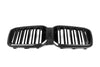 BMW X3 M40 s/x Drive 340 G01 LCI 2022 2023 2024 & X4 M40 xDrive 30 G02 LCI 2022 2023 2024 with Aftermarket Parts - Dual Slat Front Kidney Grill Pre-preg Carbon Fiber from Aero Republic