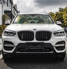 BMW X3 M40 s/x Drive 340 G01 Pre-LCI 2019 2020 2021 & X4 M40 xDrive 30 G02 Pre-LCI 2019 2020 2021 with Aftermarket Parts - Dual Slat Front Kidney Grill Pre-preg Carbon Fiber from Aero Republic