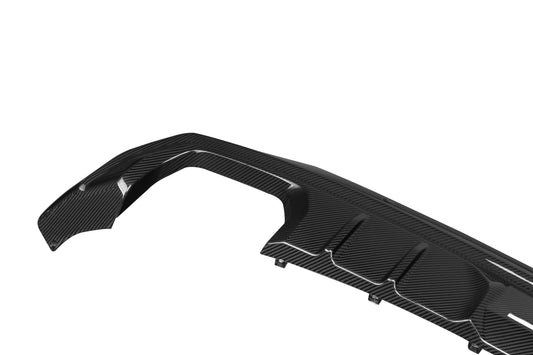 BMW X3 M50i/30i xDrive G45 2025-ON with Aftermarket Parts - M50 Style Rear Diffuser Dry Pre-preg Carbon Fiber from Aero Republic